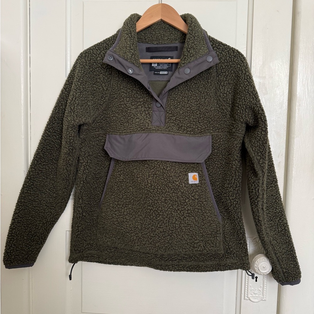 Carhartt Forest Green Sherpa Pullover